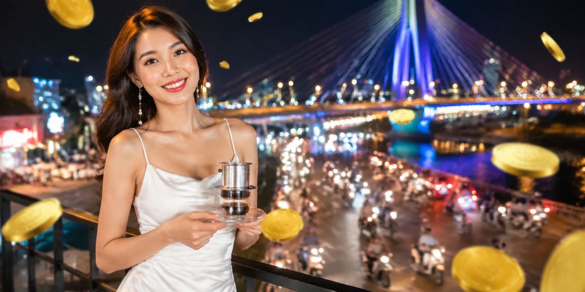 Người dùng tại Cần Thơ thư giãn với cà phê và kiểm tra kết quả cá cược buổi sáng