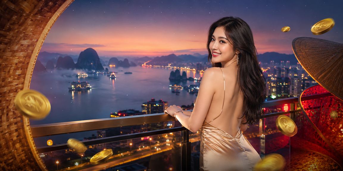 Khung cảnh vịnh Hạ Long gợi lên sự ổn định và uy tín trong trải nghiệm giải trí trực tuyến